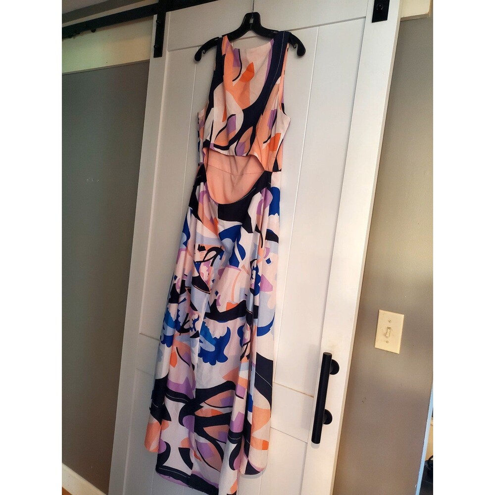 Nicole Miller New York High Low Dress Size 14 - Picture 7 of 11
